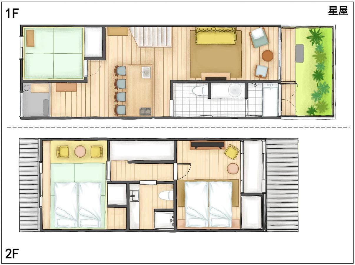 Guesthouse-Hana Starry Villa Kioto Exterior foto